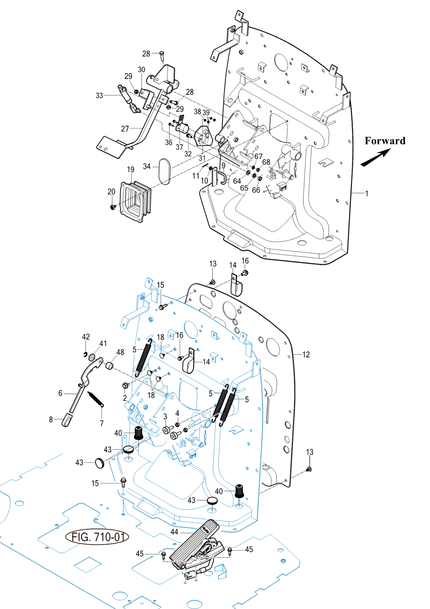 302 - CLUTCH PEDAL (2023-02-23 ~)