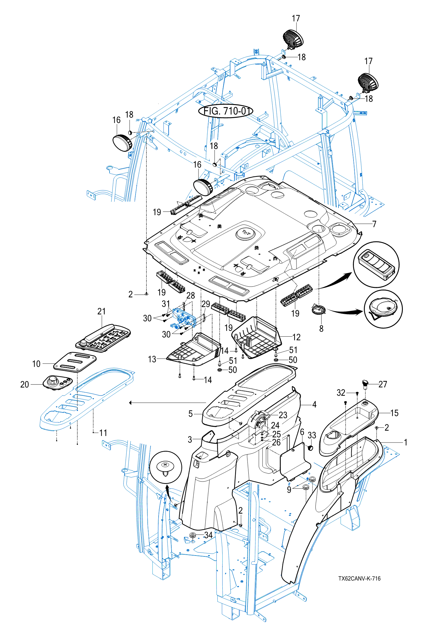 716 - FENDER COVER