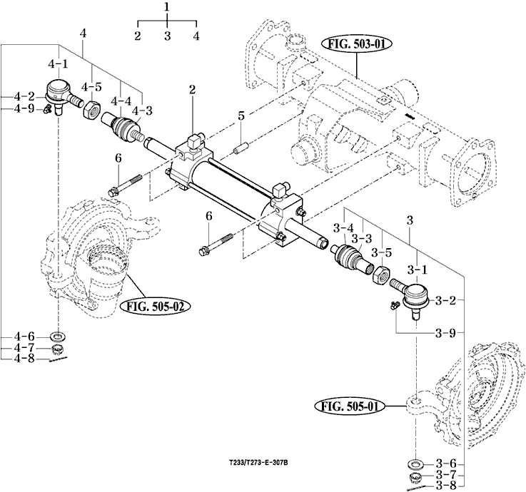 307 - STEERING CYLINDER