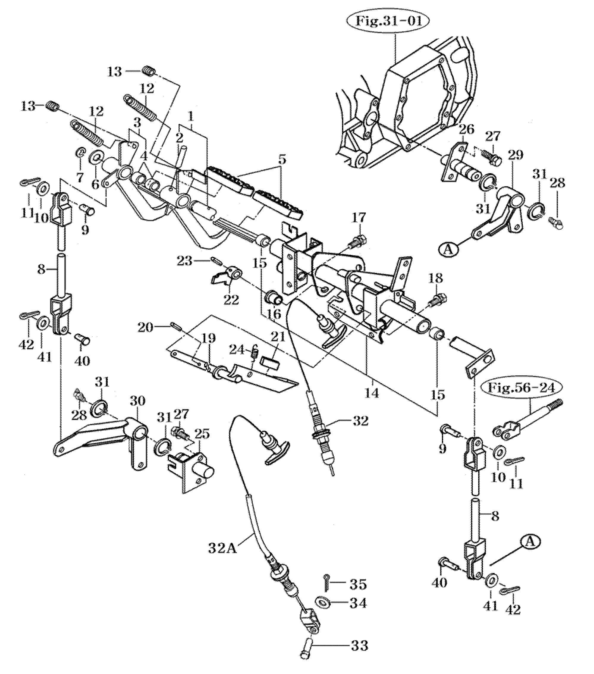 057 - BRAKE PEDAL & LINKAGE