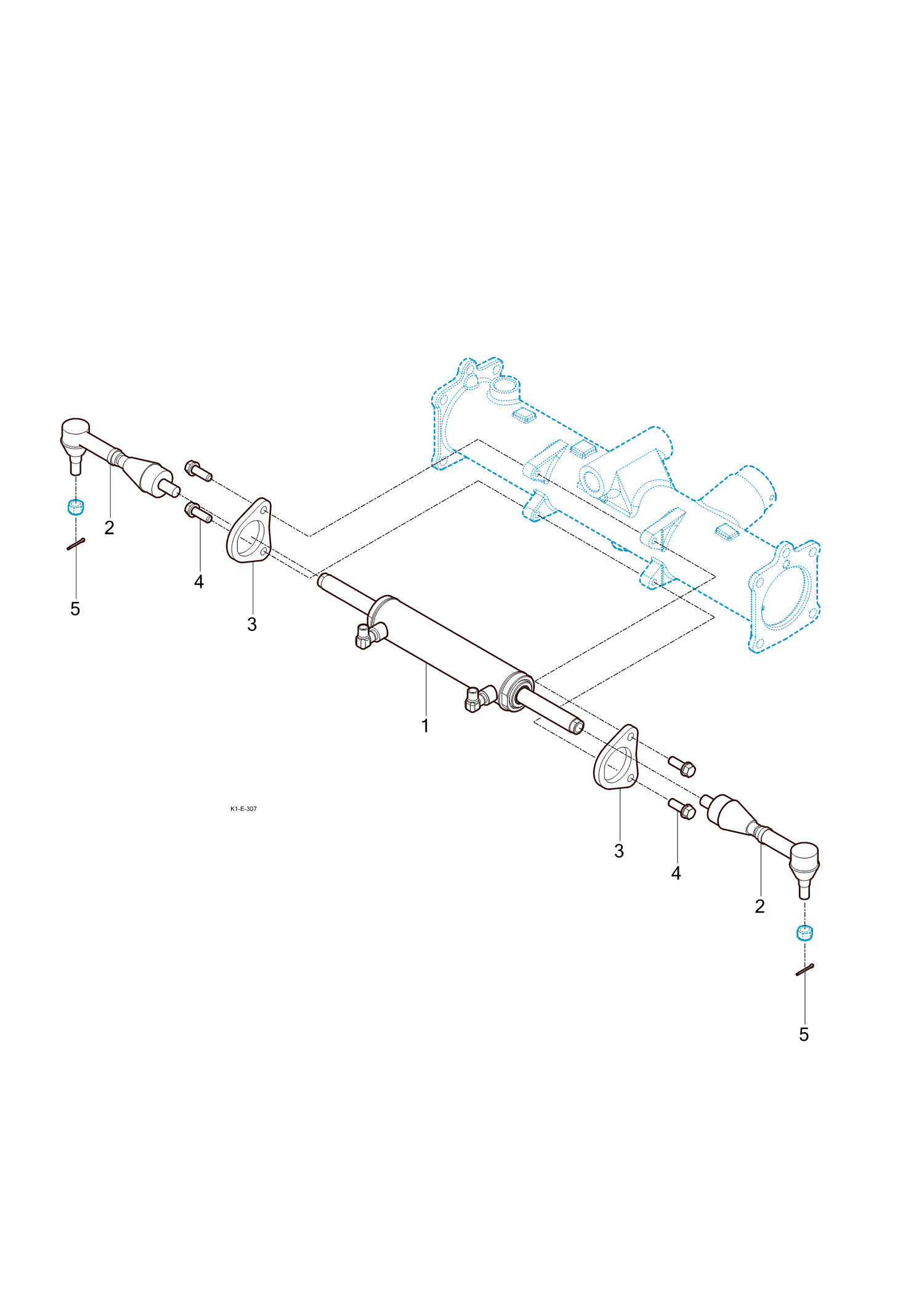 307 - STEERING CYLINDER