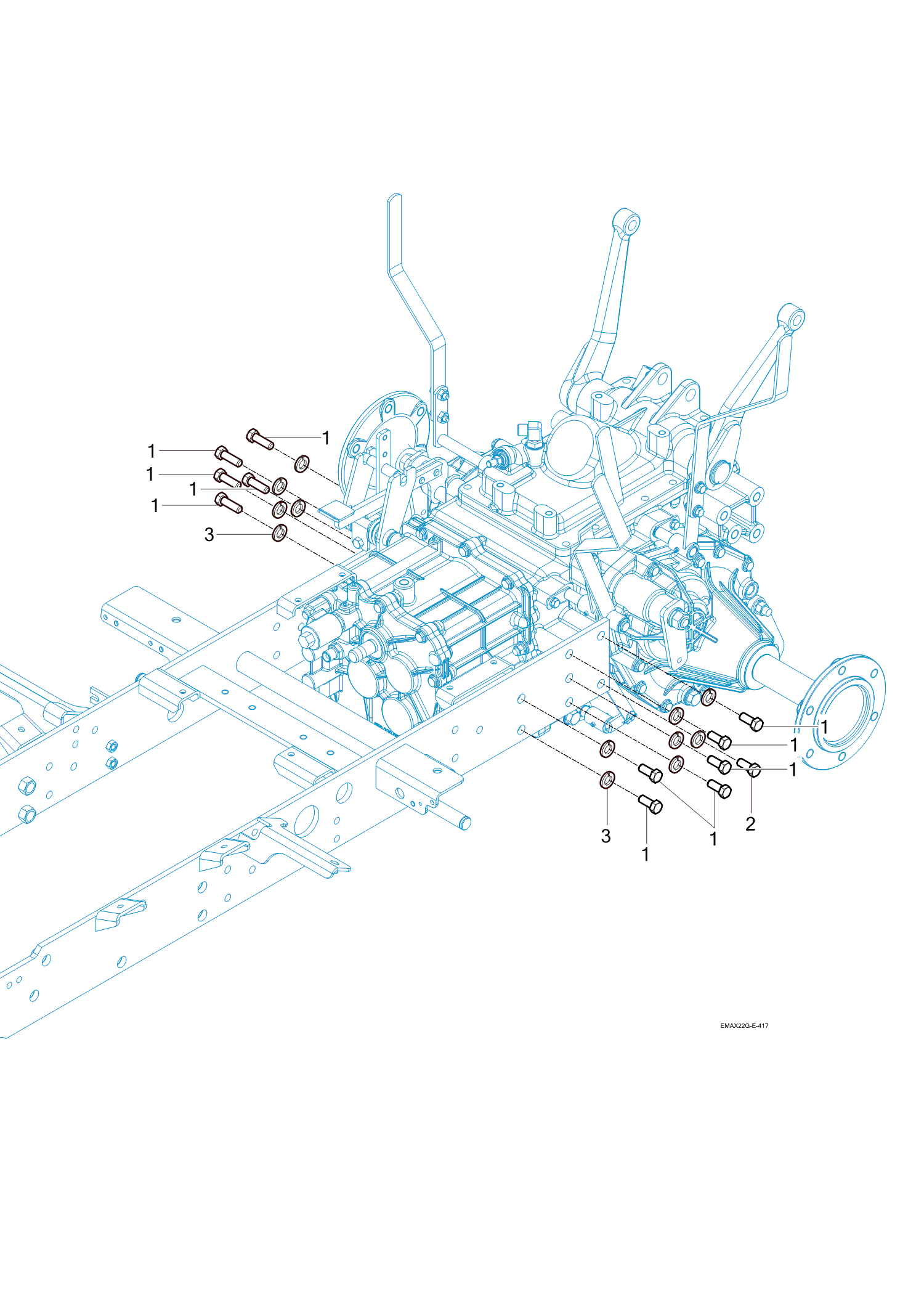 417 - TRANSMISSION MOUNTING