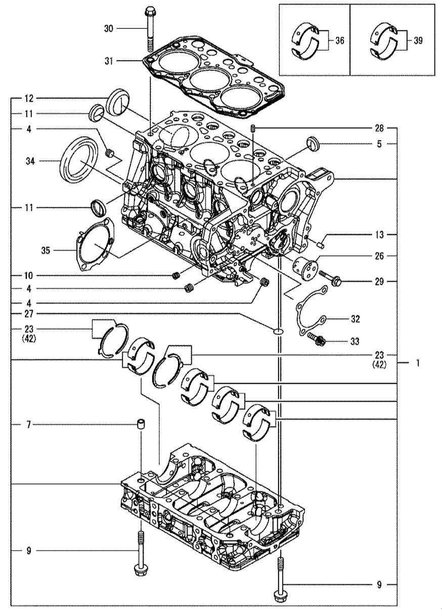 101 - CYLINDER BLOCK