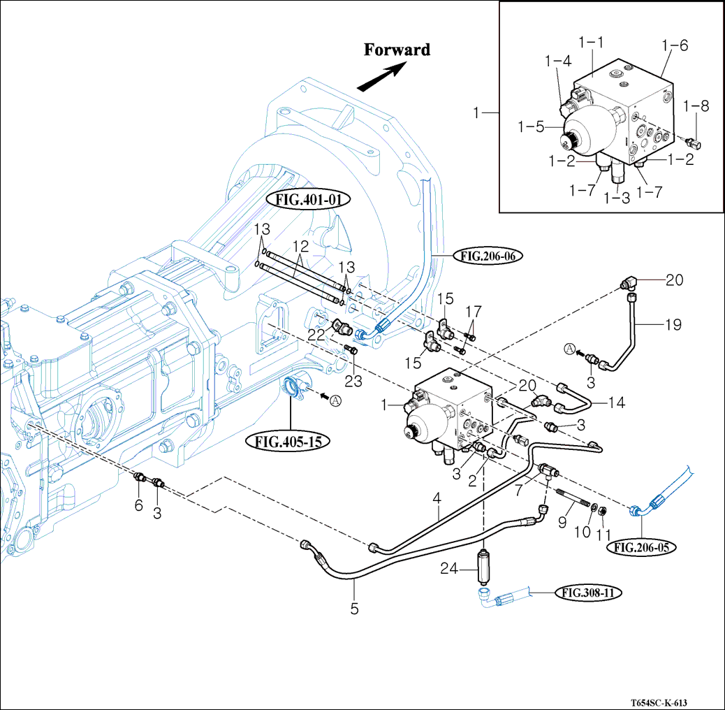 613 - HYDRAULIC HOSE