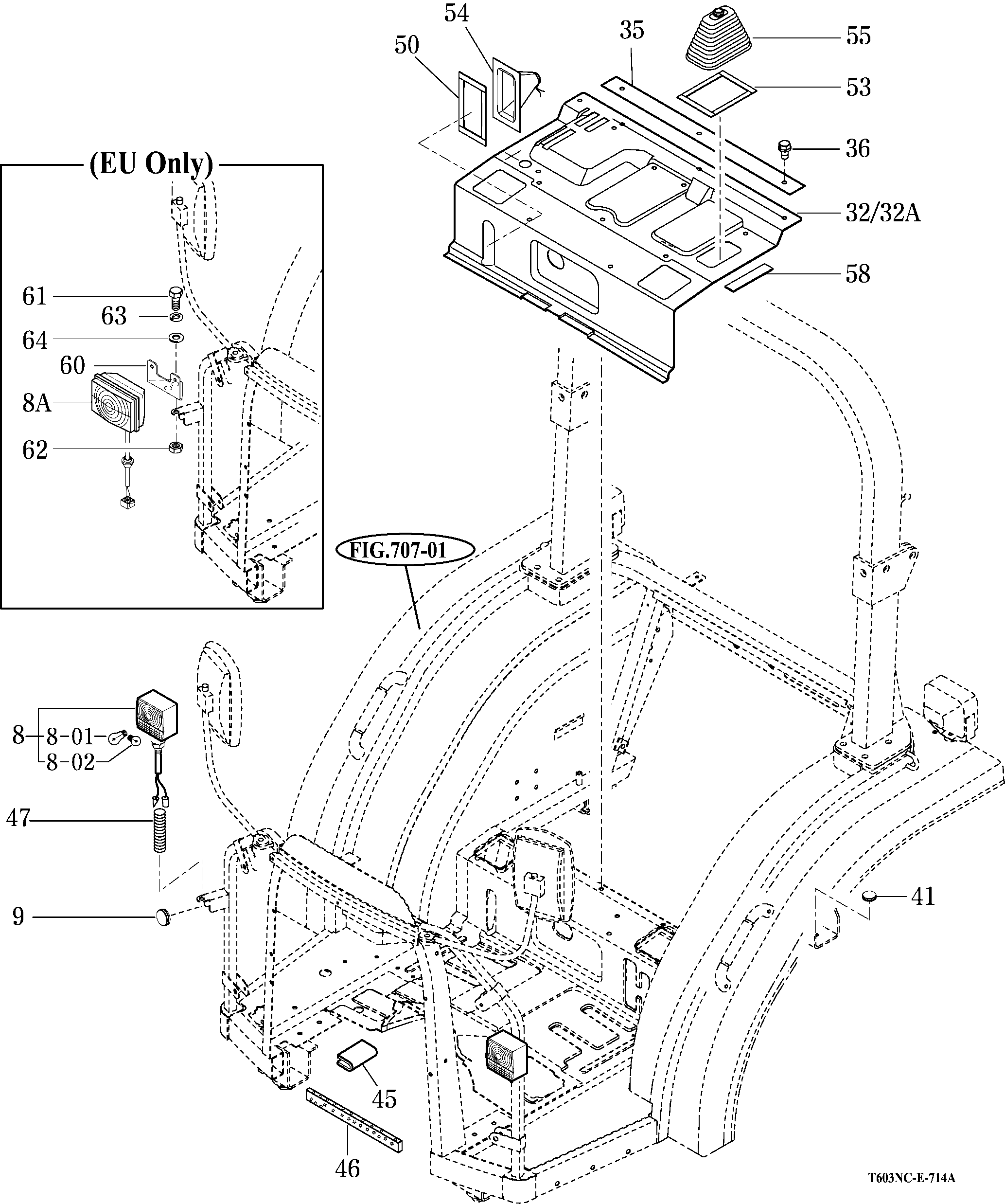 714 - INTERIOR PART