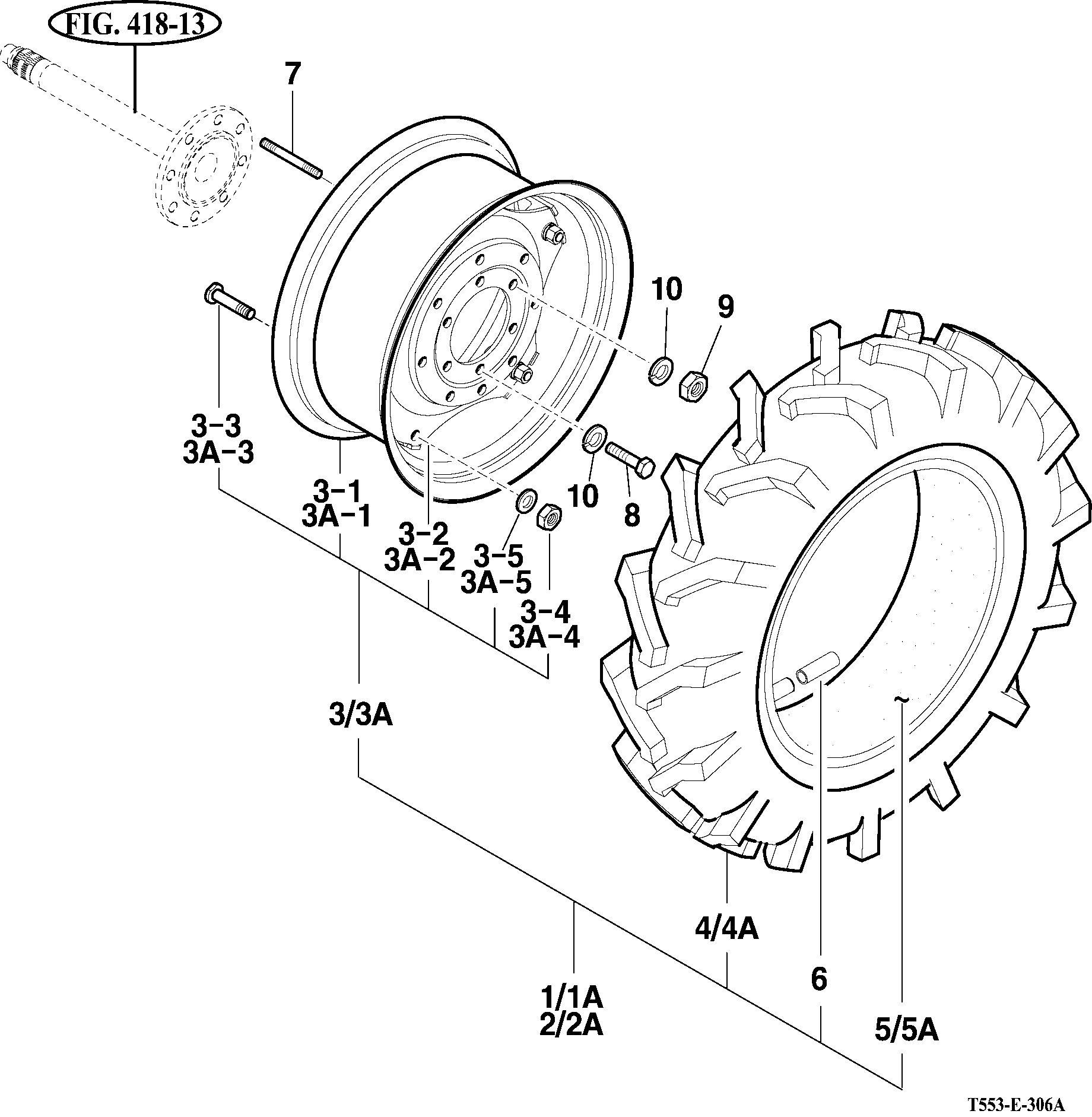 306A - REAR WHEEL