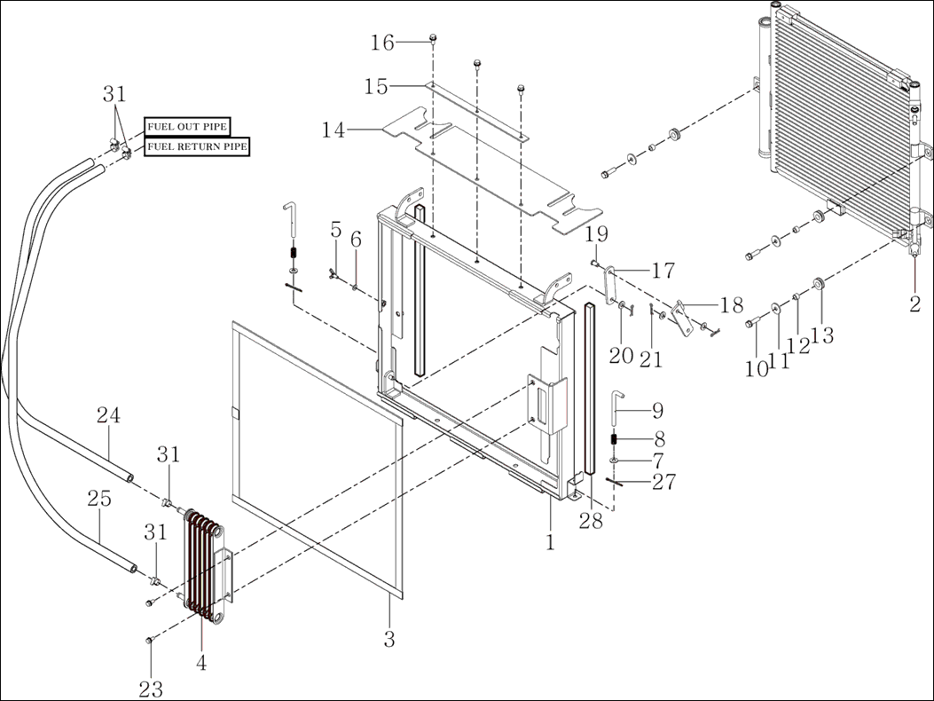 701 - FRONT FRAME SUB