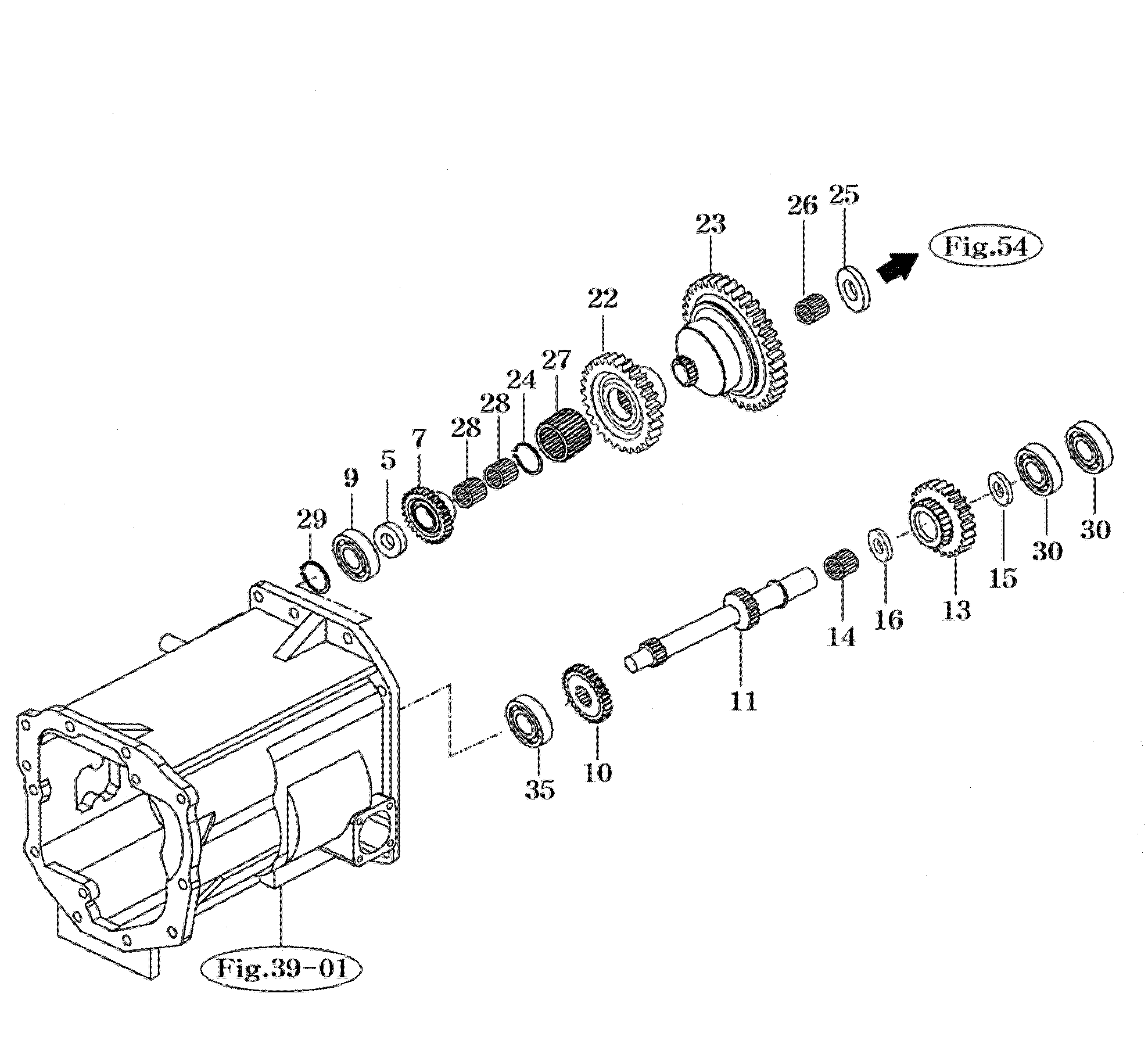 044 - SUB CHANGE GEARS