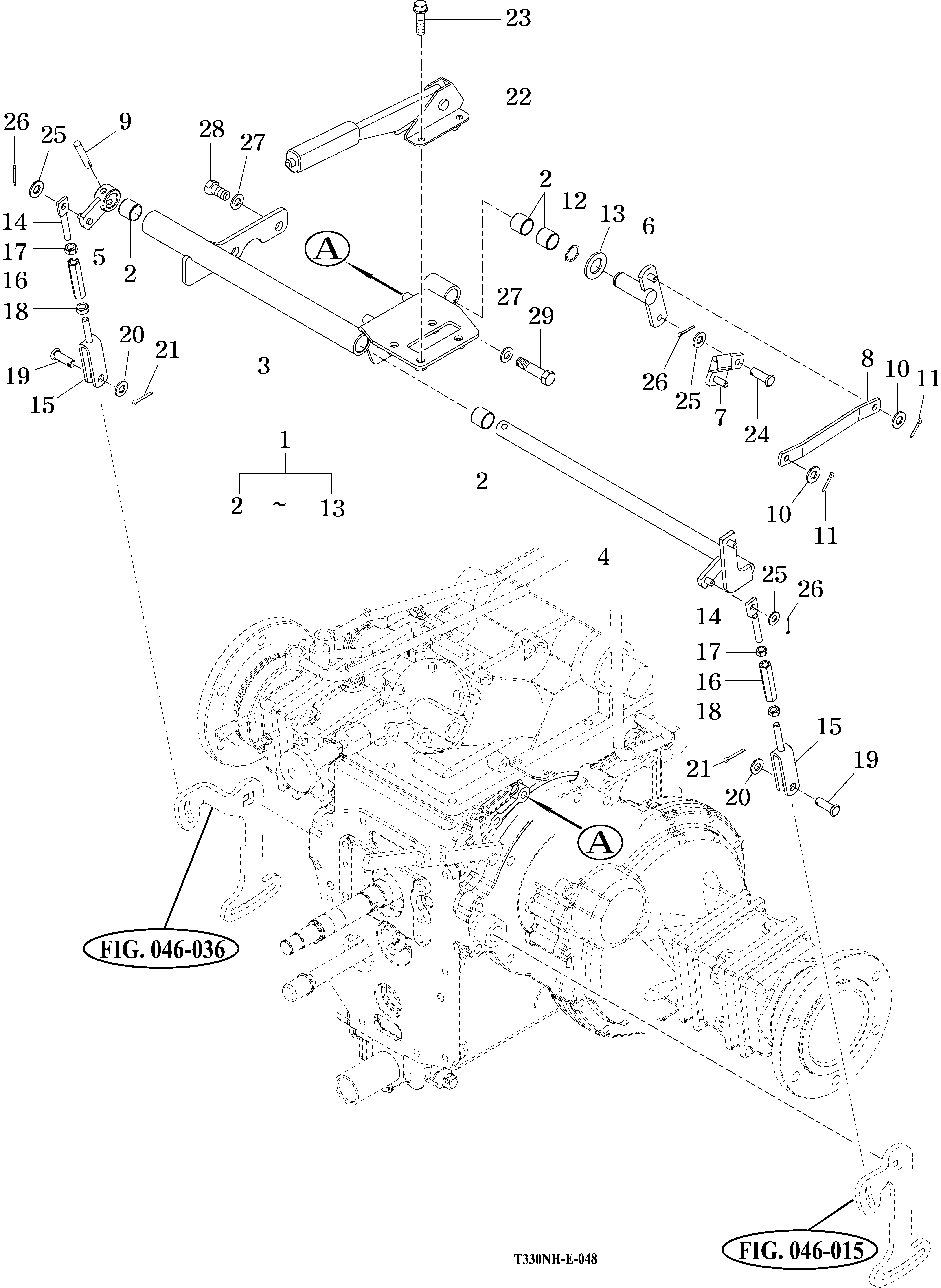 048 - BRAKE PEDAL & LINKAGE