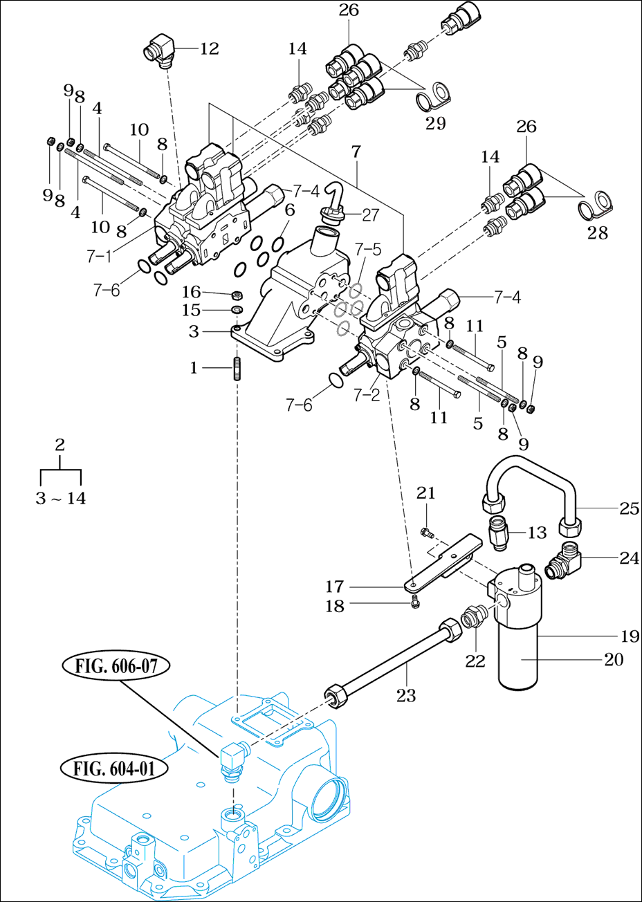 607 - AUX VALVE & FILTER SUB